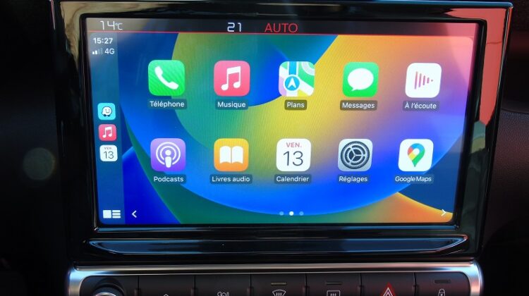 Apple Car Play, android auto, C3 Aircross